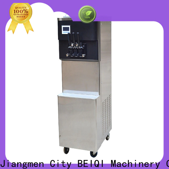 BEIQI commercial use Soft Ice Cream maker for wholesale Frozen food factory