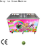 BEIQI silver Fried Ice Cream Maker for wholesale Snack food factory