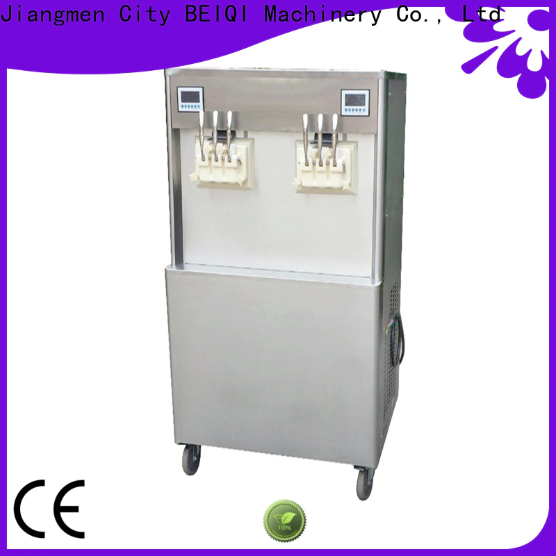 BEIQI different flavors soft serve ice cream maker OEM For commercial