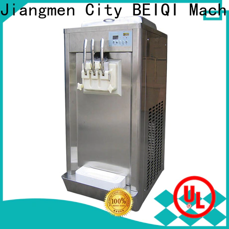 BEIQI silver Ice Cream Machine Supplier OEM For dinning hall