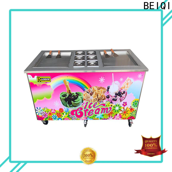 latest Fried Ice Cream Maker silver buy now Frozen food factory