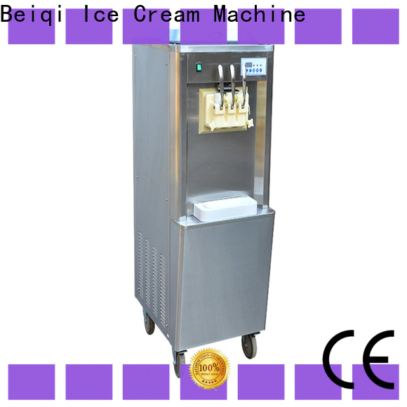 BEIQI silver soft serve ice cream vending machine factory price Frozen food factory