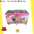 BEIQI Quality Fried Ice Cream Machine for sale For dinning hall