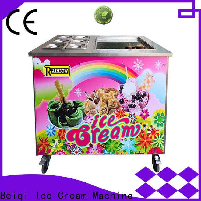 BEIQI different flavors ice cream equipment factory for mall