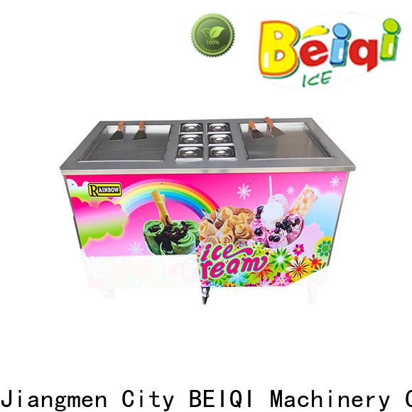 BEIQI Customized Fried Ice Cream Maker for sale for restaurant