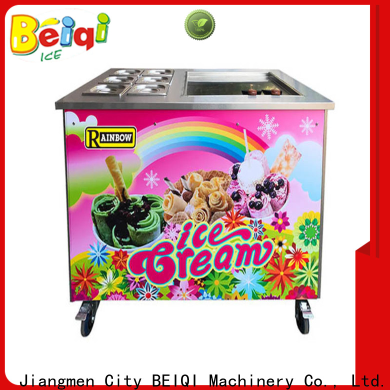 Latest Fried Ice Cream Maker Double Pan manufacturers for mall