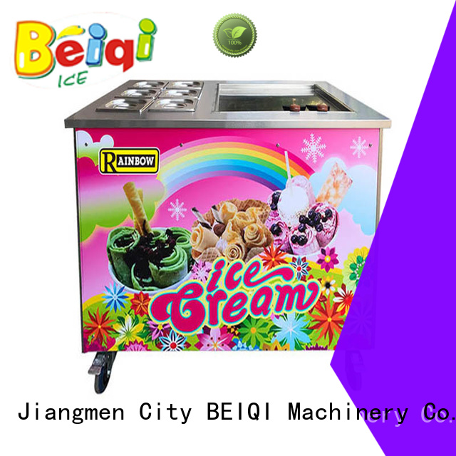BEIQI Breathable Fried Ice Cream Machine get quote For commercial
