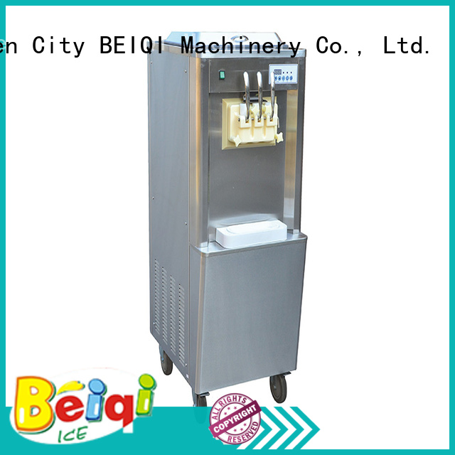 BEIQI Soft Ice Cream Machine for sale for wholesale Snack food factory