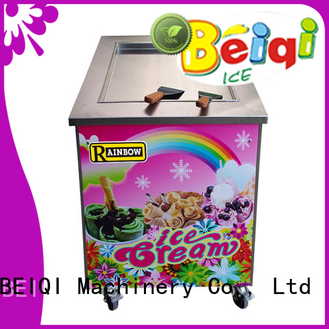 BEIQI Breathable Fried Ice Cream Machine get quote Frozen food factory