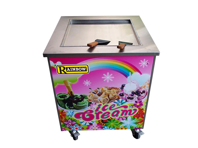 latest Fried Ice Cream Maker silver ODM For dinning hall