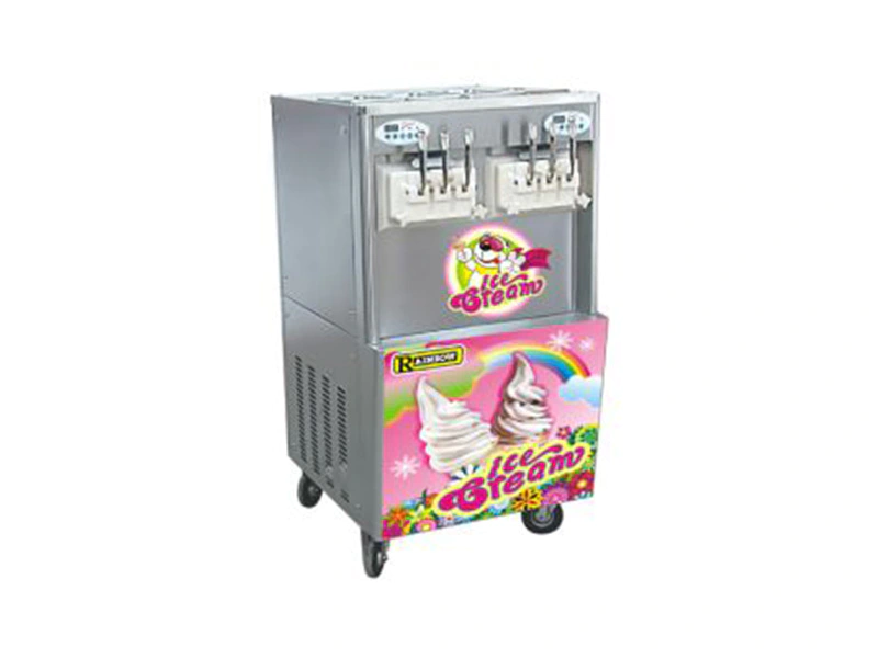Custom Ice Cream Machine Supplier silver cost for commercial use