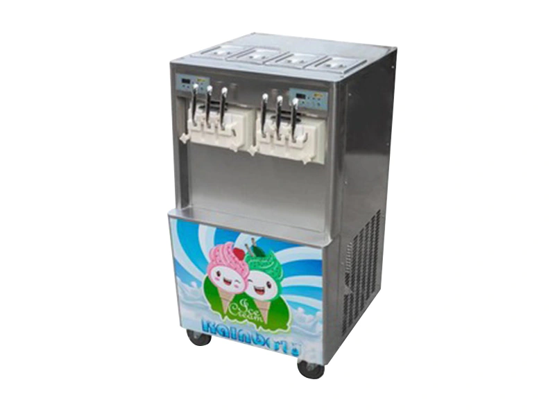 Custom Ice Cream Machine Supplier silver cost for commercial use