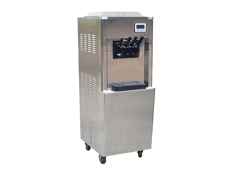Custom buy commercial soft serve ice cream machine different flavors wholesale for supermarket