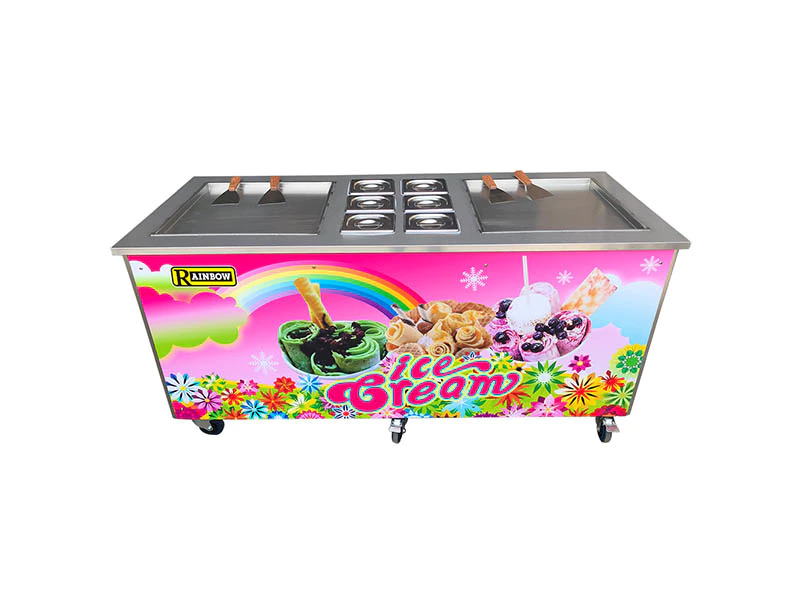 portable Soft Ice Cream Machine for sale customization Snack food factory
