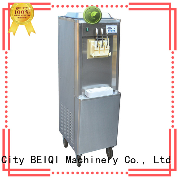 BEIQI silver Soft Ice Cream maker buy now For dinning hall