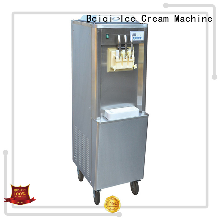 BEIQI Soft Ice Cream Machine for sale free sample Frozen food Factory