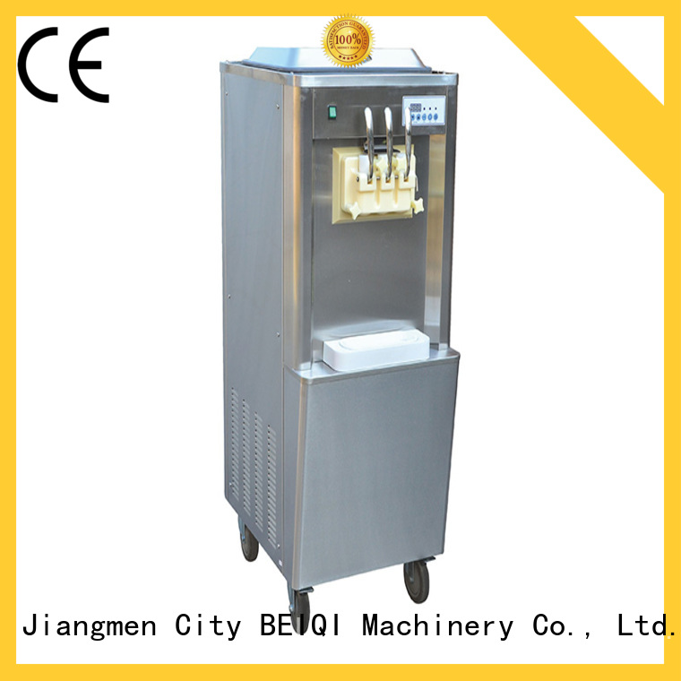 BEIQI funky commercial soft serve ice cream maker for wholesale Frozen food factory