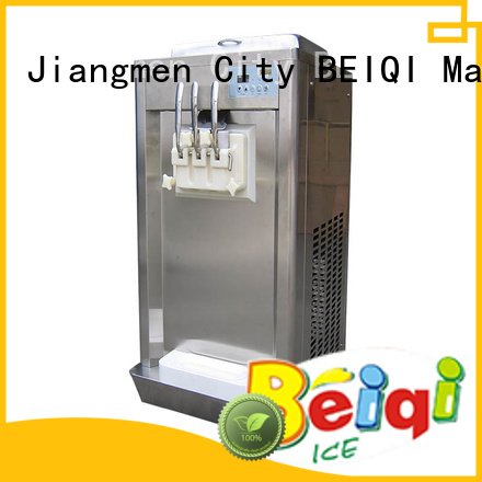 durable Soft Ice Cream Machine different flavors free sample Snack food factory