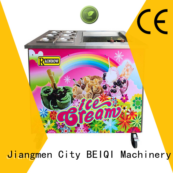 Breathable Soft Ice Cream Machine for sale free sample Snack food factory