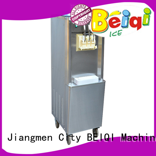 BEIQI different flavors Soft Ice Cream Machine customization For commercial