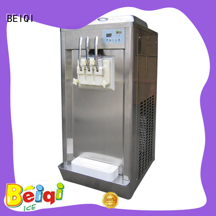 solid mesh Soft Ice Cream Machine different flavors get quote Frozen food factory