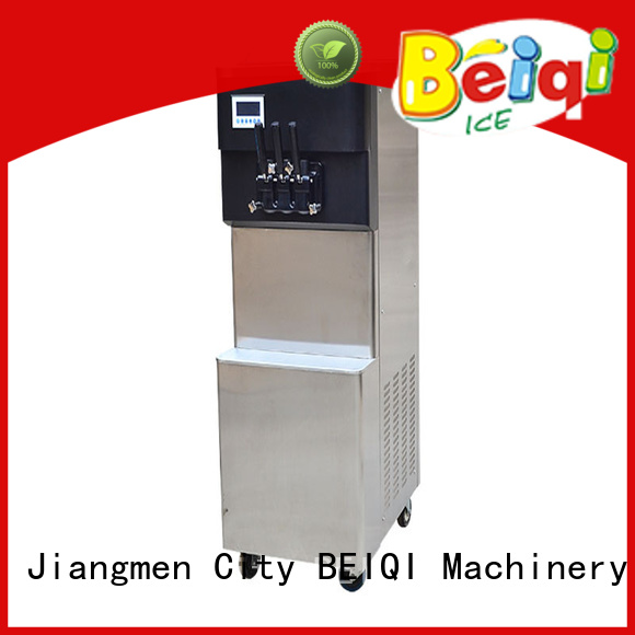 BEIQI silver soft serve ice cream maker supplier Frozen food factory