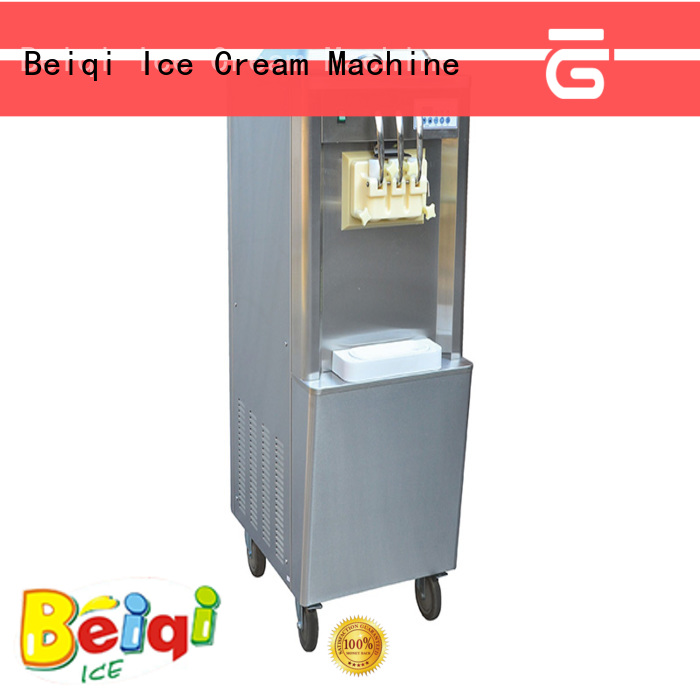 BEIQI silver commercial ice cream machine buy now Frozen food factory