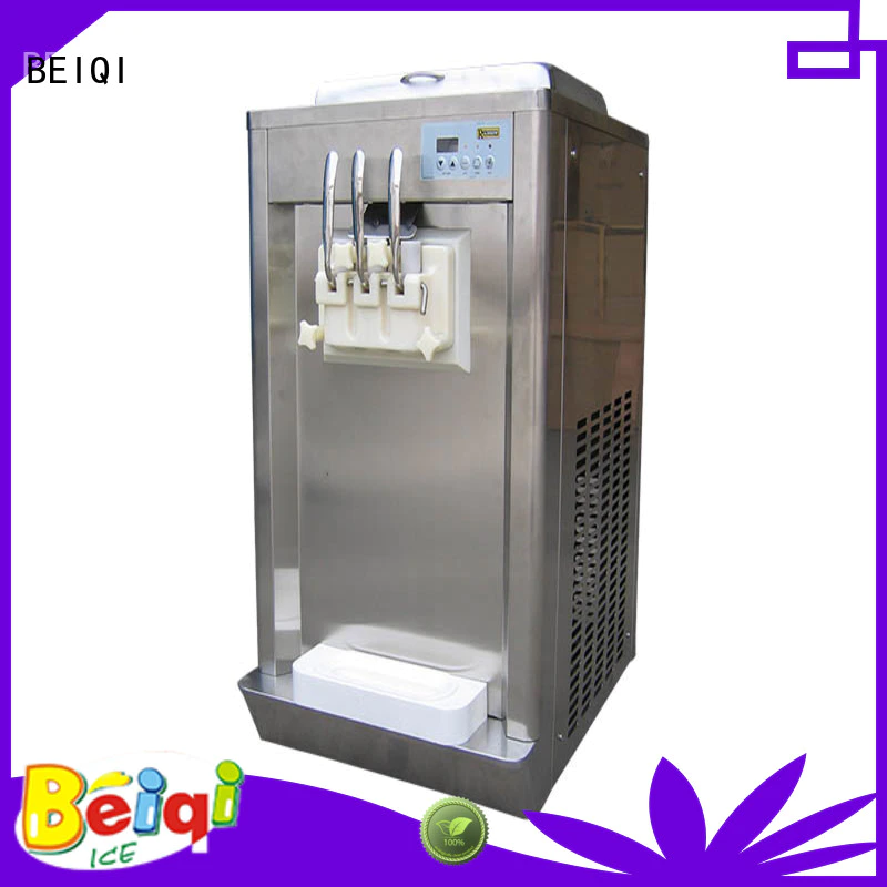 BEIQI funky Soft Ice Cream Machine for sale customization Snack food factory