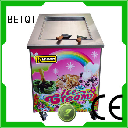 BEIQI latest Soft Ice Cream Machine for sale free sample Snack food factory