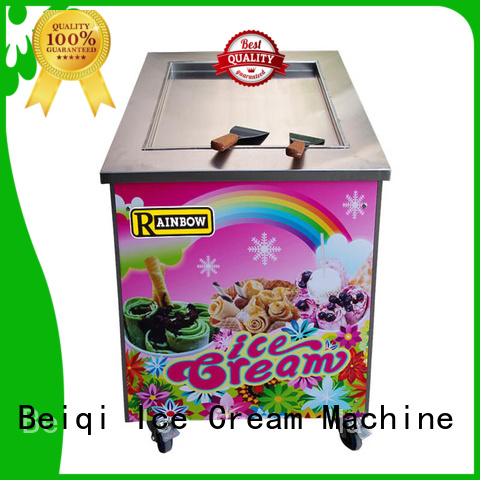durable Fried Ice Cream Maker silver get quote Frozen food factory