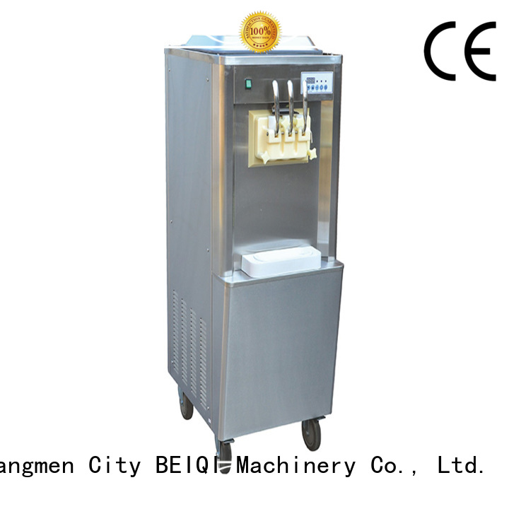 BEIQI solid mesh commercial soft ice cream maker ODM For Restaurant