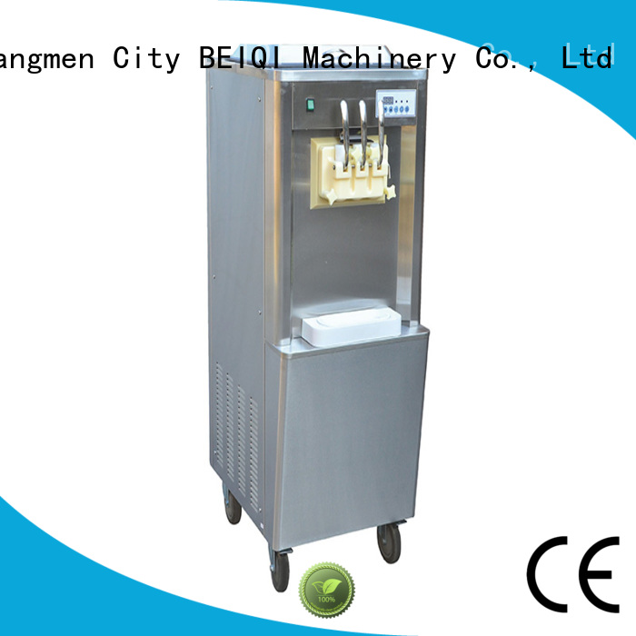 BEIQI Soft Ice Cream Machine for sale free sample Snack food factory