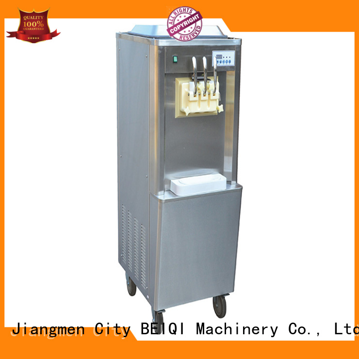 BEIQI silver commercial ice cream machines for sale get quote Snack food factory