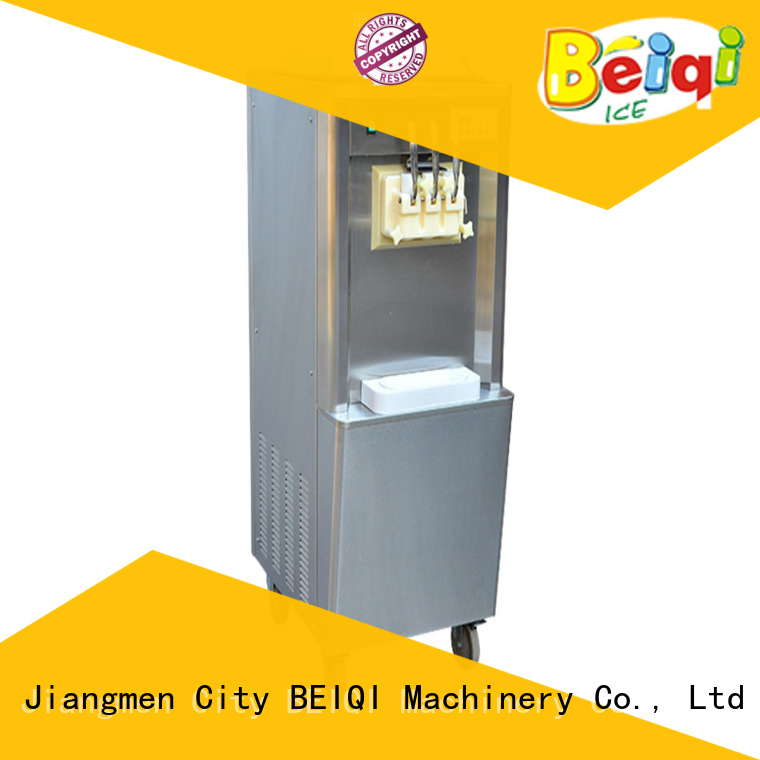 BEIQI silver ice cream machine price free sample Frozen food factory