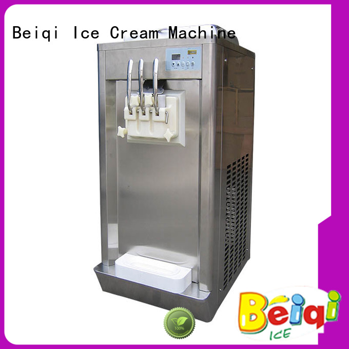 BEIQI Soft Ice Cream Machine for sale OEM Frozen food Factory