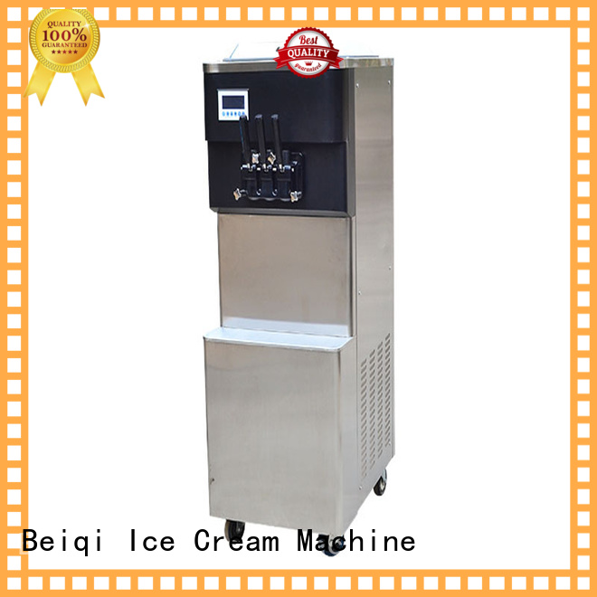 BEIQI silver commercial ice cream machine supplier Snack food factory