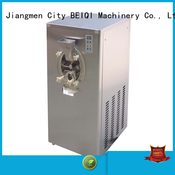 BEIQI excellent technology Hard Ice Cream Machine free sample Snack food factory