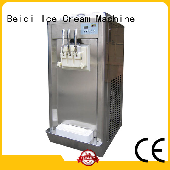 portable Soft Ice Cream Machine for sale free sample Snack food factory