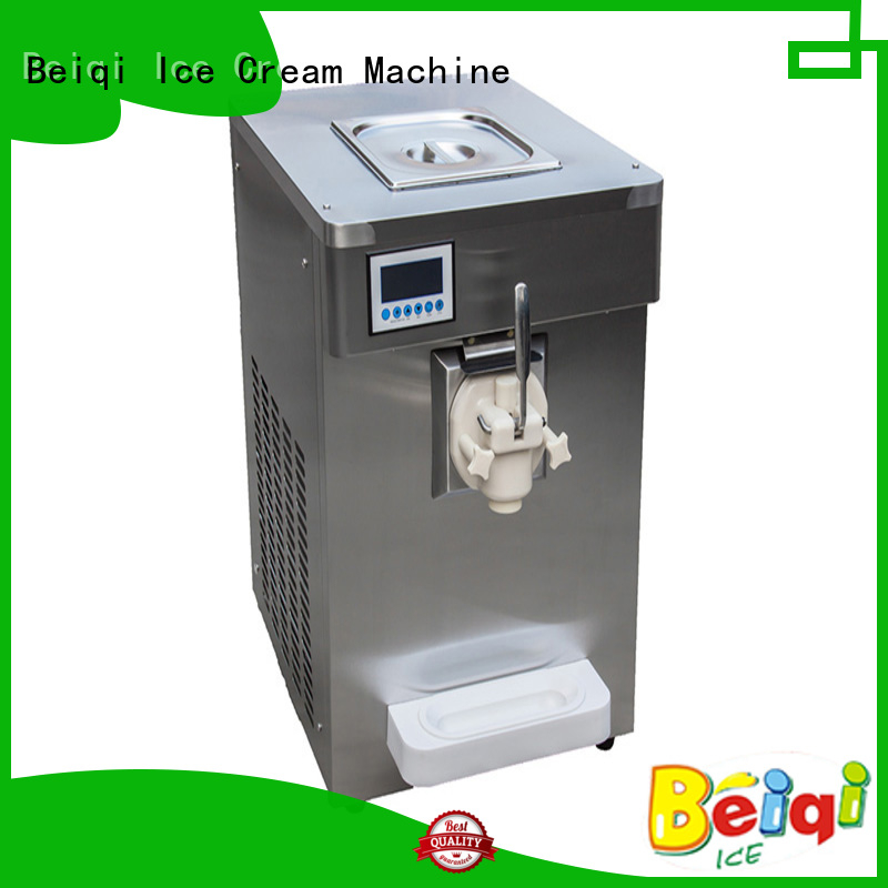 Breathable best soft serve ice cream machine different flavors for wholesale Frozen food factory