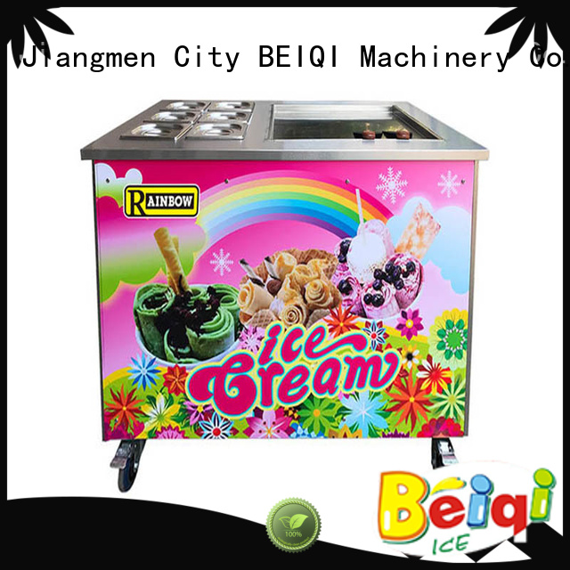 BEIQI different flavors Fried Ice Cream Maker buy now Frozen food factory