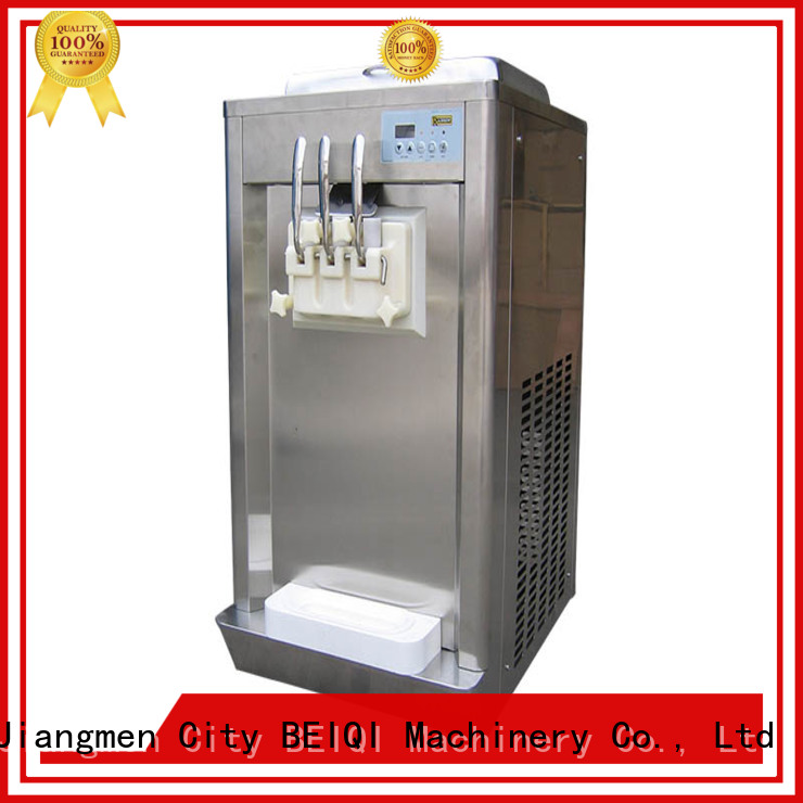 BEIQI silver professional ice cream machine for wholesale Snack food factory