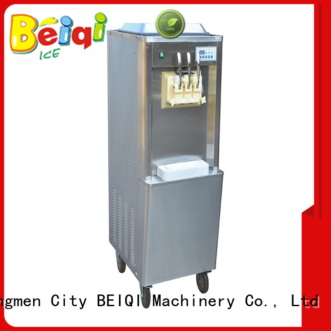 BEIQI portable soft ice cream maker for sale buy now Snack food factory