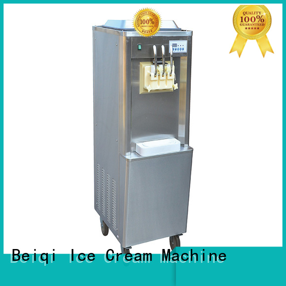 BEIQI Soft Ice Cream Machine for sale customization Snack food factory