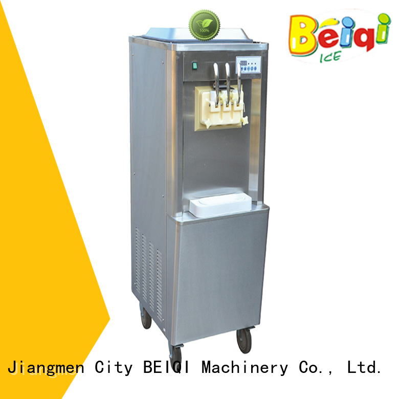 BEIQI Soft Ice Cream Machine for sale bulk production Snack food factory