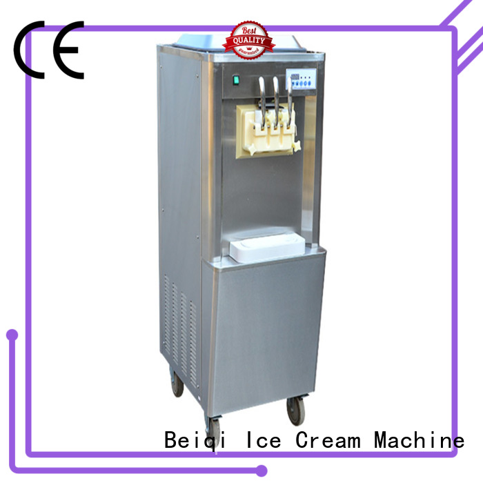 BEIQI latest commercial ice cream maker OEM Snack food factory