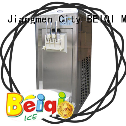 BEIQI solid mesh Soft Ice Cream Machine for sale for wholesale Snack food factory