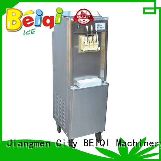 BEIQI funky Soft Ice Cream Machine for sale OEM Snack food factory