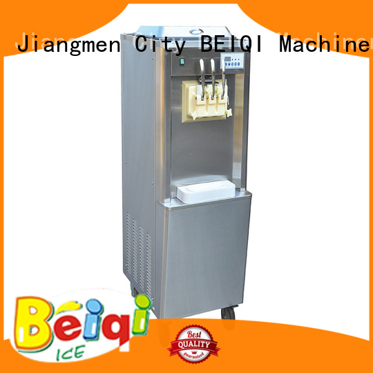 BEIQI different flavors soft serve ice cream machine for sale bulk production Snack food factory