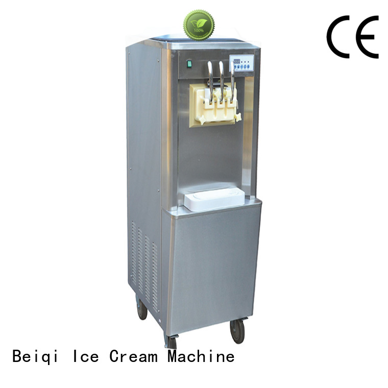 BEIQI solid mesh soft serve ice cream maker buy now For dinning hall