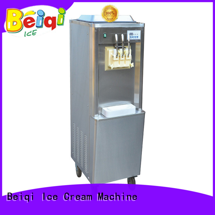 BEIQI Soft Ice Cream Machine for sale customization Snack food factory